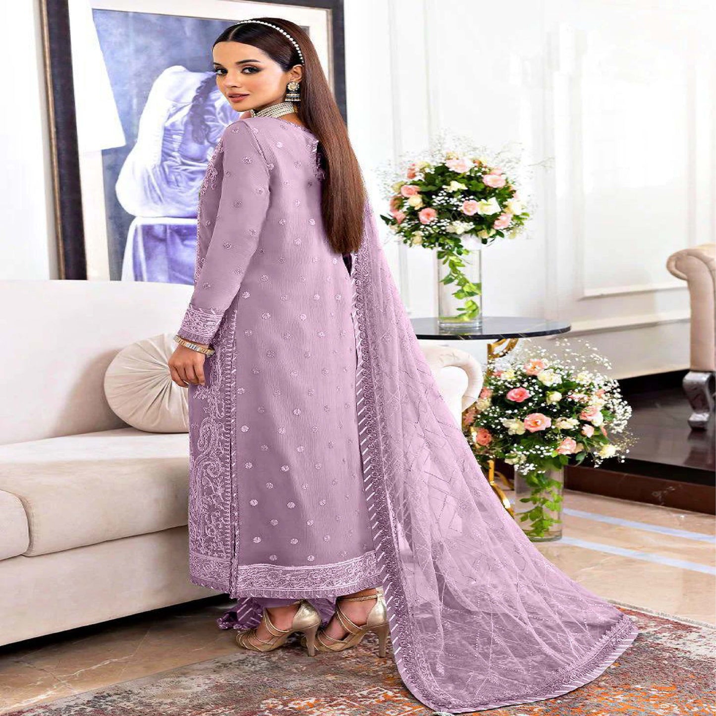 Asim jofa JHILMIL CHIFFON COLLECTION