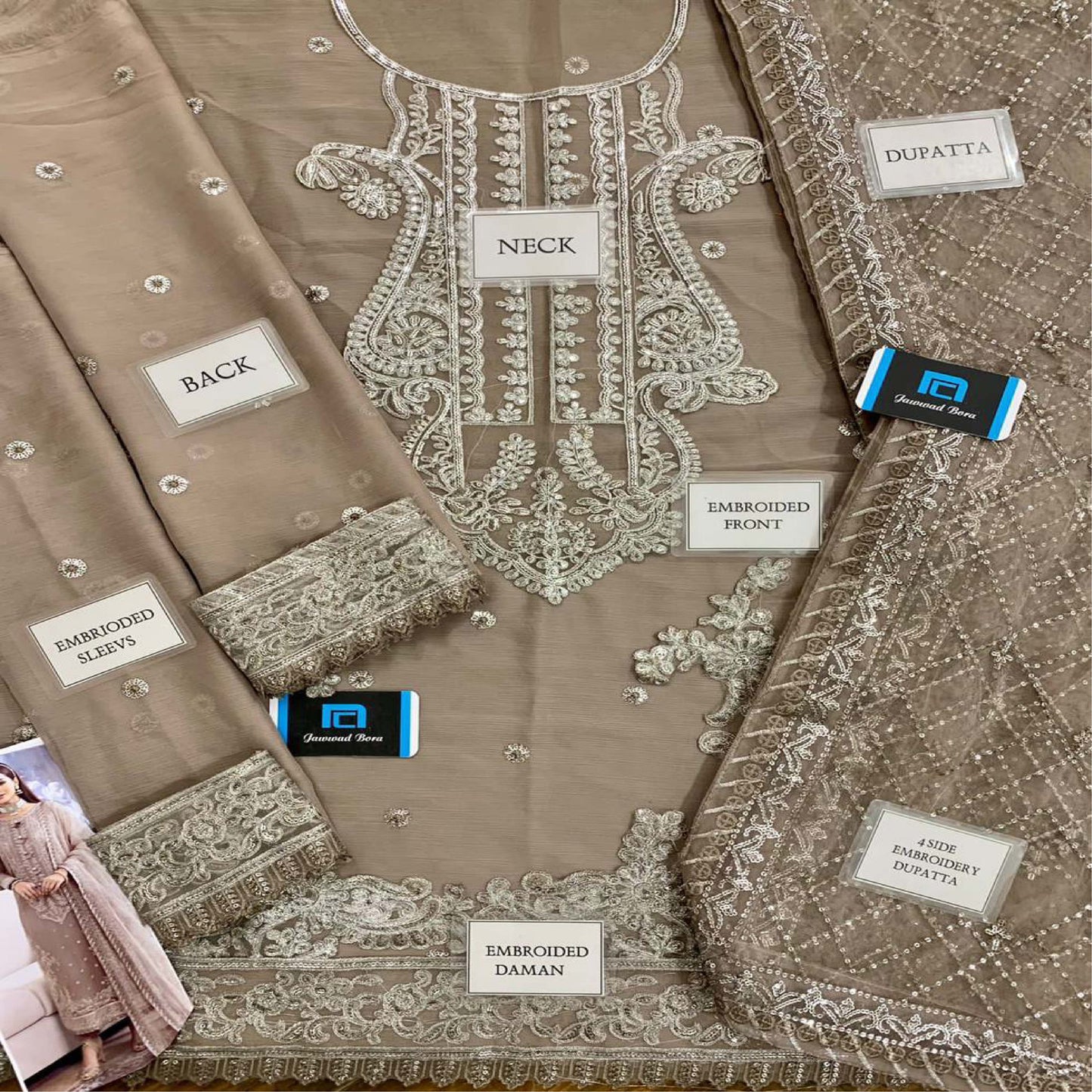 Asim jofa JHILMIL CHIFFON COLLECTION