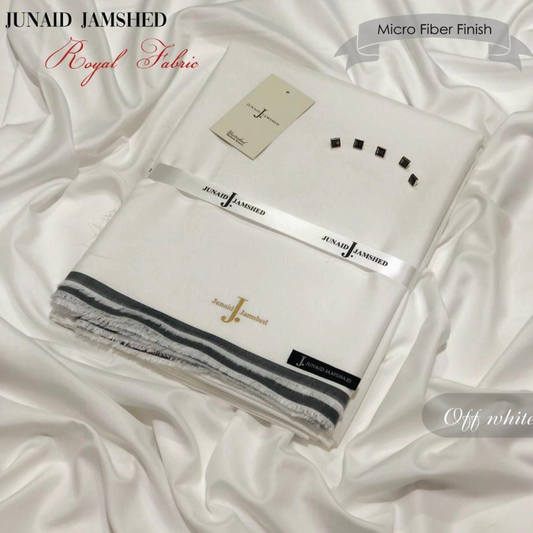 J. Junaid Jamshed Microfiber Boski - Premium Wrinkle-Free Fabric (4 Meter | 8 Pound)