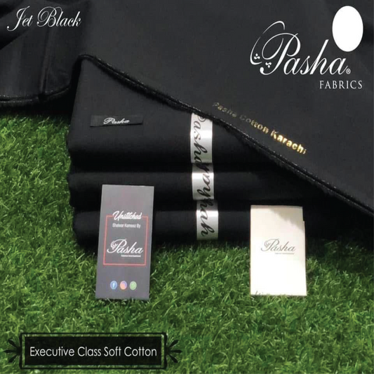 PASHA FABRICS 100% Pure Soft Egyptian Cotton Fabric | Elite Summer Collection 2025 | Sadukhani Collection