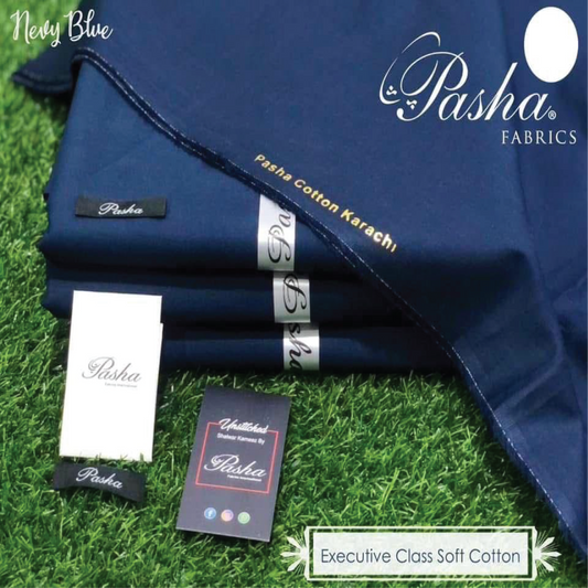 PASHA FABRICS 100% Pure Soft Egyptian Cotton Fabric | Elite Summer Collection 2025 | Sadukhani Collection