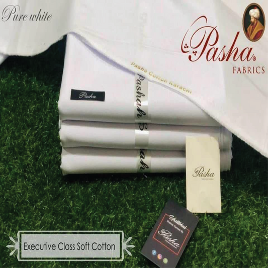 PASHA FABRICS 100% Pure Soft Egyptian Cotton Fabric | Elite Summer Collection 2025 | Sadukhani Collection