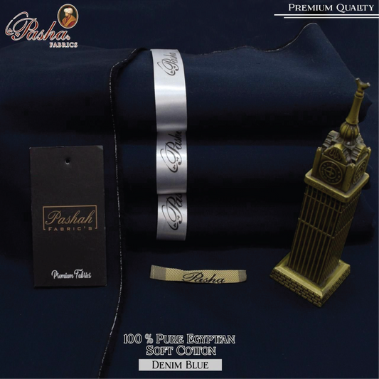 PASHA FABRICS 100% Pure Soft Egyptian Cotton Fabric | Elite Summer Collection 2025 | Sadukhani Collection